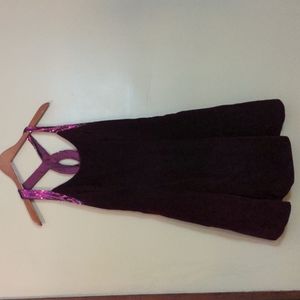 DE-LARU velvet dress